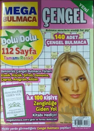 Maxi Mega Çengel Bulmaca 02/2023 – Maxi Yayıncılık kitap kapağı