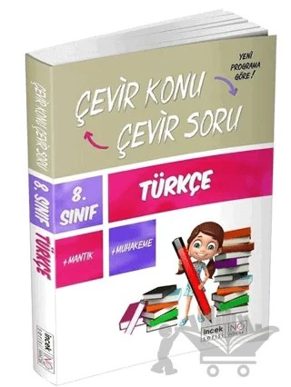 8. Sınıf Türkçe Çevir Konu Çevir Soru – Kolektif – İnovasyon Yayınları kitap kapağı