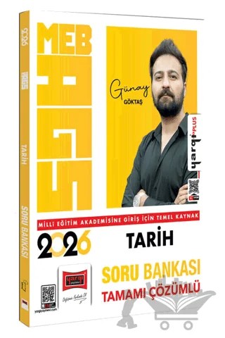 2026 MEB-AGS Tamamı Çözümlü Tarih Soru Bankası – Günay Göktaş – Yargı Yayınevi kitap kapağı