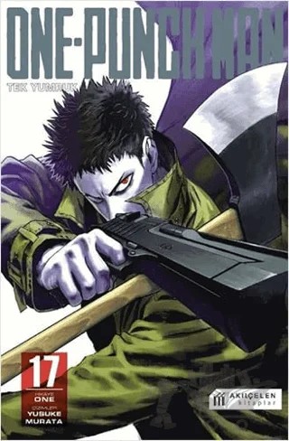 One Punch Man 17 – Yusuke Murata – Akıl Çelen Kitaplar kitap kapağı