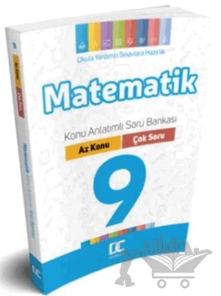 9. Sınıf Matematik Konu Anlatımlı Soru Bankası Az Konu Çok Soru – Kolektif – ​Doğru Cevap Yayınları kitap kapağı