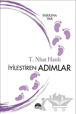 İyileştiren Adımlar – T. Nhat Hanh – Martı Yayınları kitap kapağı