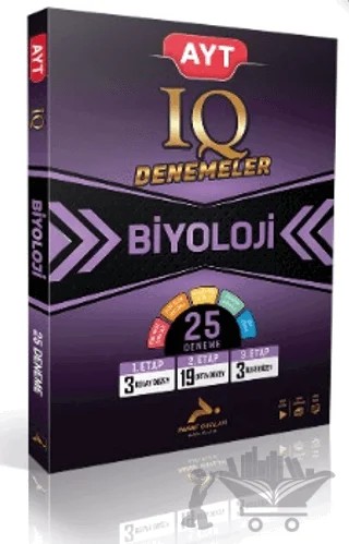 AYT IQ Biyoloji 25 Branş Denemesi – Kolektif – Paraf Yayınları kitap kapağı