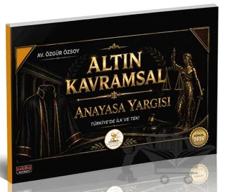 HUKAL Altın Kavramsal Anayasa Yargısı – Özgür Özsoy – Savaş Yayınevi kitap kapağı