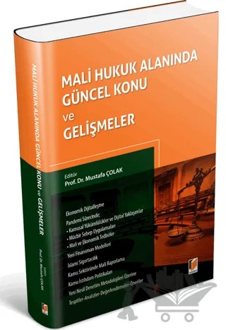 Mali Hukuk Alanında Güncel Konu ve Gelişmeler – Mustafa Çolak – Adalet Yayınevi kitap kapağı