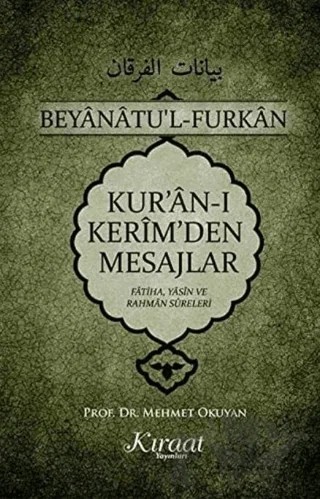 Kur'an-ı Kerim'den Mesajlar 2 – Mehmet Okuyan – Kıraat Yayınları kitap kapağı