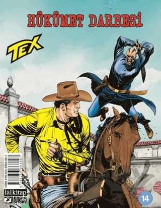 Tex Sayı 14 - Hükümet Darbesi – Pasquale Ruju – Lal Kitap kitap kapağı