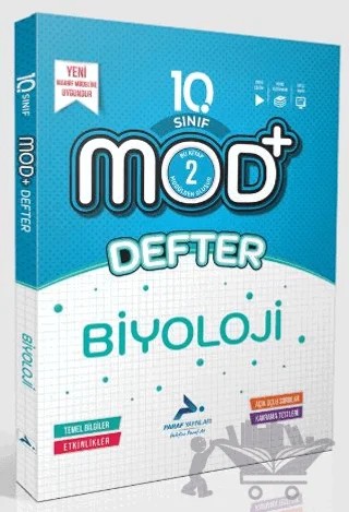 10. Sınıf Biyoloji MOD Konu Anlatımlı Defter – Kolektif – Paraf Yayınları kitap kapağı