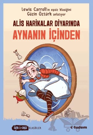 Aynanın İçinden – Lewis Carroll – Tudem Yayınları kitap kapağı