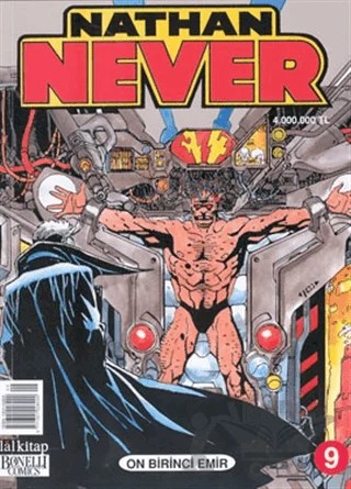 Nathan Never Sayı: 9 On Birinci Emir – Lal Kitap kitap kapağı