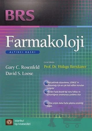 Farmakoloji – David S. Loose, Gary C. Rosenfeld – İstanbul Tıp Kitabevi kitap kapağı