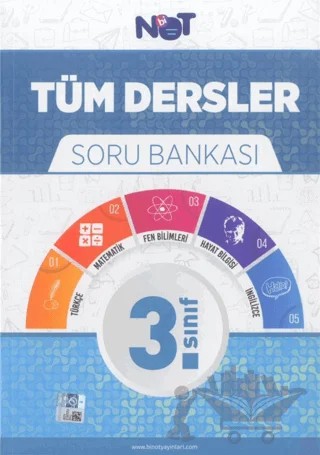 3. Sınıf Tüm Dersler Soru Bankası – Kolektif – Bi Not Yayınları kitap kapağı
