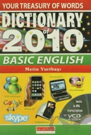 Dictionary of 2010 Basic English – Metin Yurtbaşı – Excellence Yayınları kitap kapağı