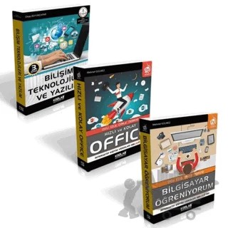 Bilgisayar Öğretiyorum Seti (3 Kitap Takım) – Kolektif – Kodlab Yayın Dağıtım kitap kapağı