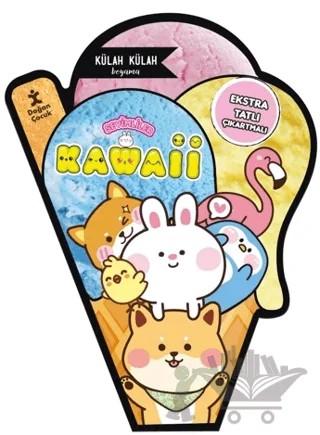 Kawaii - Külah Külah Boyama – Kolektif – Doğan Çocuk kitap kapağı