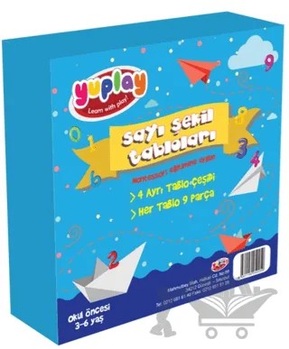 Sayı Şekil Tabloları - 36 Parça – Kolektif – Yumurcak Yayınları kitap kapağı