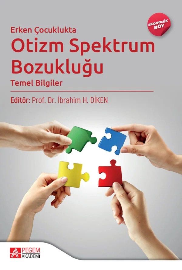 Erken Çocuklukta Otizm Spektrum Bozukluğu (Ekonomik Boy) – Otizm Spektrum Bozukluğu – Pegem Akademi Yayıncılık kitap kapağı