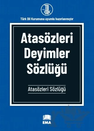 Atasözleri Deyimler Sözlüğü – Kolektif – Ema Kitap kitap kapağı