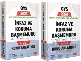 2024 Ceza ve Tevkifevleri İnfaz ve Koruma Başmemuru GYS Hazırlık Kitabı – Kolektif – Data Yayınları kitap kapağı