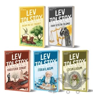 Lev Tolstoy Seti (5 Kitap Takım) – Lev Nikolayeviç Tolstoy – Dokuz Yayınları kitap kapağı