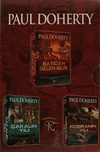 Paul Doherty Seti - Mısır Üçlemesi (3 Kitap Takım) – Paul Doherty – Martı Yayınları kitap kapağı