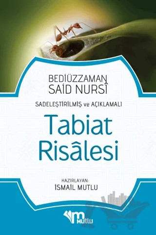 Tabiat Risalesi – Bediüzzaman Said Nursi – Mutlu Yayınevi kitap kapağı