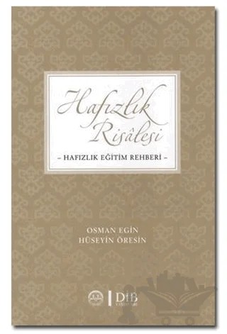 Hafızlık Risalesi – Hüseyin Öresin, Osman Egin – Diyanet İşleri Başkanlığı kitap kapağı