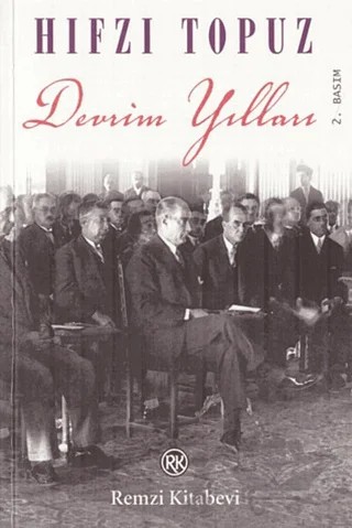 Devrim Yılları – Hıfzı Topuz – Remzi Kitabevi kitap kapağı