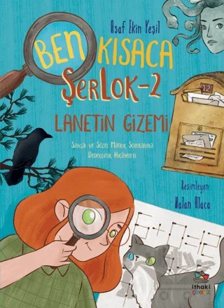 Ben Kısaca ŞerLok - 2: Lanetin Gizemi – Asaf Ekin Yeşil – İthaki Çocuk Yayınları kitap kapağı
