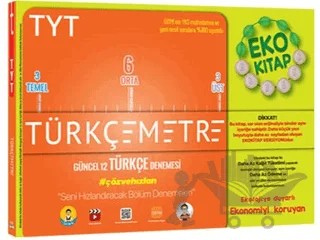 TYT Türkçemetre Eko – Kolektif – Tonguç Akademi kitap kapağı