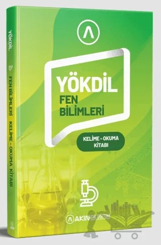 YÖKDİL Fen Bilimleri Kelime-Okuma Kitabı – Kolektif – Akın Dil Eğitim kitap kapağı