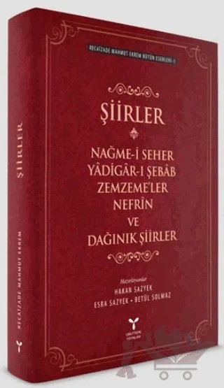 Şiirler – Recaizade Mahmut Ekrem – Umuttepe Yayınları kitap kapağı