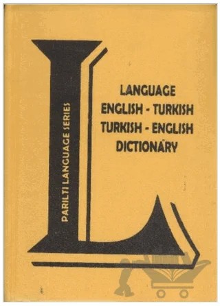 Language English - Turkish / Turkish - English Dictionary – Kolektif – Parıltı Yayınları kitap kapağı
