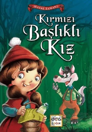 Kırmızı Başlıklı Kız – Grimm Kardeşler – Nar Çocuk kitap kapağı