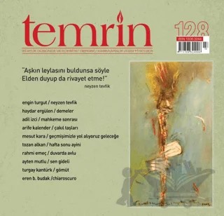 Temrin Düşünce ve Edebiyat Dergisi Sayı: 128 Kasım - Aralık 2022 – Temrin Dergisi kitap kapağı