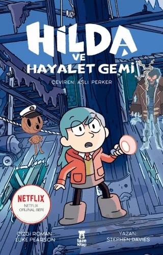 Hilda ve Hayalet Gemi – Stephen Davies – Taze Kitap kitap kapağı