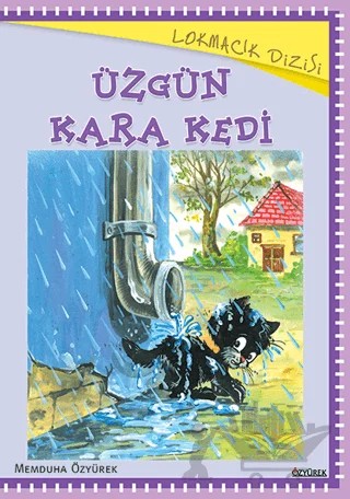 Üzgün Kara Kedi – Memduha Özyürek – Özyürek Yayınları kitap kapağı