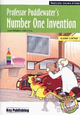 Professor Puddlewater's Number One Invention – Janet Williams – Key Publishing kitap kapağı