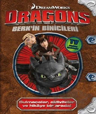 DreamWorks Dragons - Berk'in Binicileri – Kolektif – Beta Kids kitap kapağı