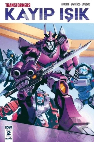 Transformers Kayıp Işık Bölüm 2 Kapak A – James Roberts – Presstij Kitap kitap kapağı