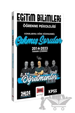 2024 KPSS Eğitim Bilimleri Öğretmenler Ekibi Öğrenme Psikolojisi Konularına Göre Düzenlenmiş Çıkmış Sorular – Ömer Ekici – Yargı Yayınevi kitap kapağı