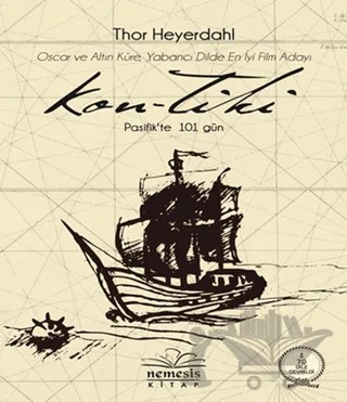 Kon-Tiki – Thor Heyerdahl – Nemesis Kitap kitap kapağı
