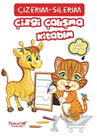 Çizgi Çalışma Kitabım – Kolektif – Yumurcak Yayınları kitap kapağı