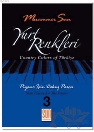Yurt Renkleri 3 – Muammer Sun – Sun Yayınevi kitap kapağı