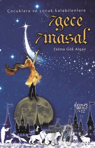 7 Gece 7 Masal – Fatma Gök Algan – Demos Yayınları kitap kapağı