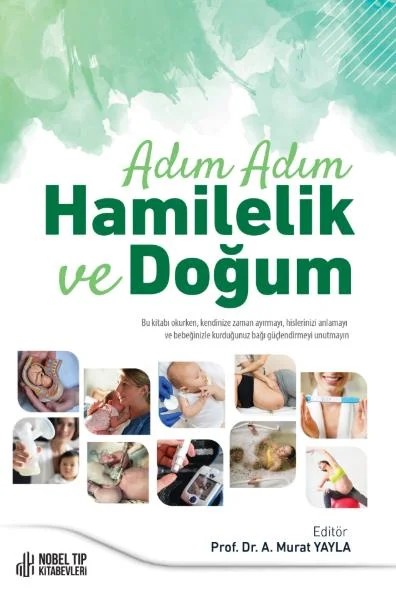 Adım Adım Hamilelik ve Doğum – Nobel Tıp Kitabevleri kitap kapağı