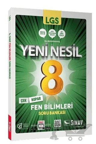 8. Sınıf LGS Yeni Nesil Fen Bilimleri Soru Bankası – Kolektif – Sınav Yayınları kitap kapağı