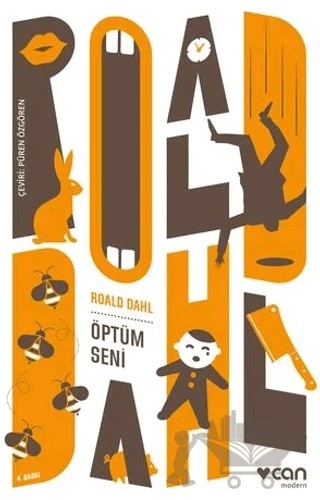 Öptüm Seni – Roald Dahl – Can Yayınları kitap kapağı