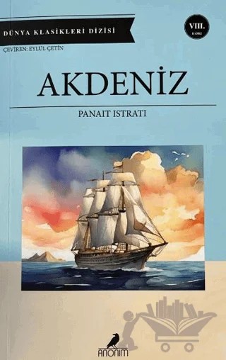 Akdeniz – Panait Istrati – Anonim Yayıncılık kitap kapağı