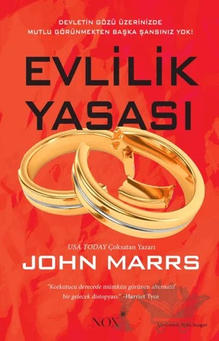 Evlilik Yasası – John Marrs – Nox Yayınları kitap kapağı